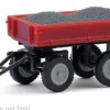 - Anhänger, rot/schwarz, 1:87, Mehlhose