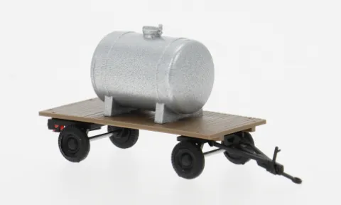 - Landwirtschaftlicher Anhänger, braun/grau, 1958, 1:87, Busch
