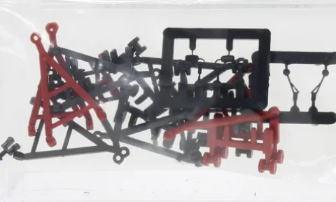 - LKW Deichseln, Stützen, Rückspiegel, 1:87, Brekina