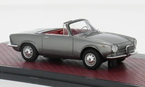 Alfa Romeo Giulia GT Spider Prototipo, grau, 1963, 1:43, Matrix