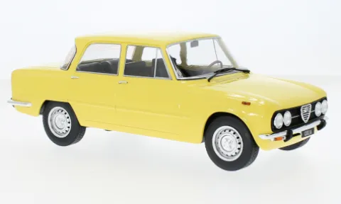 Alfa Romeo Giulia Nuova Super, hellgelb, 1974, 1:18, MCG