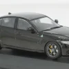 Alfa Romeo Giulia Quadrifoglio, schwarz, 1:43, Solido