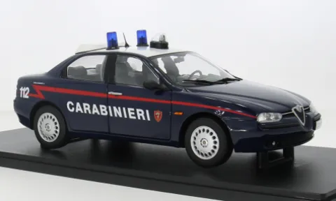 Alfa Romeo 156 2.0 Twin Spark, 1997, Carabinieri, 1:18, Mitica
