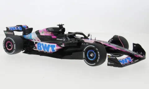 Alpine A524 Presentation, pink/Dekor, Formel 1, 2025, BWT Alpine F1 Team, BWT, 1:18, Solido