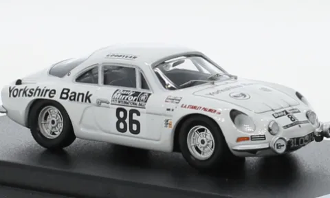 Alpine Renault A110, RAC Rallye, 1972, #86, J.Robinson/D.Rodgers, 1:43, Trofeu