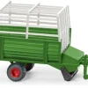 Anhänger Heuladewagen, grün/weiss, 1:87, Wiking