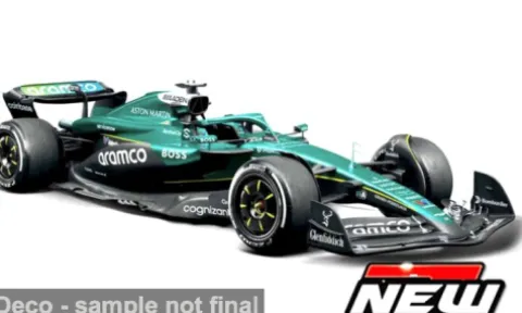 Aston Martin AMR25, Formel 1, 2025, #14, F.Alonso, 1:24, Bburago