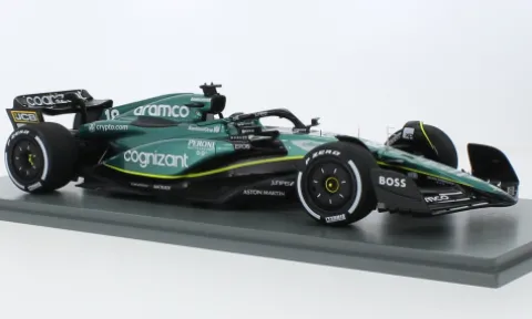 Aston Martin AMR23, Formel 1, GP Bahrain, 2023, Aston Martin Aramco Cognizant F1 Team, Cognizant, #18, L.Stroll, 1:18, Spark
