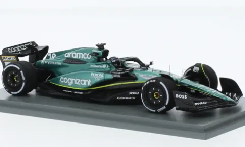 Aston Martin AMR23, Formel 1, GP Bahrain, 2023, Aston Martin Aramco Cognizant F1 Team, Cognizant, #18, L.Stroll, 1:43, Spark