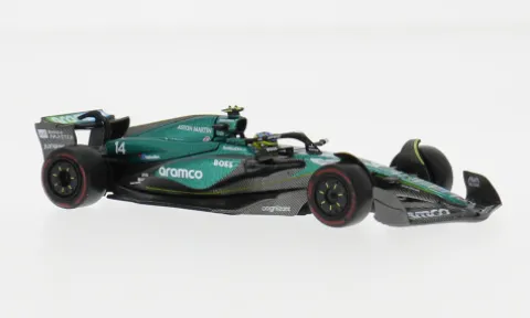 Aston Martin AMR24, GP Bahrain, 2024, #14, F.Alonso, 1:64, Mini GT