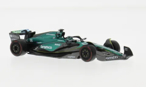 Aston Martin AMR24, GP Bahrain, 2024, #18, L.Stroll, 1:64, Mini GT