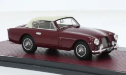 Aston Martin DB2-4 FHC Notchback, dunkelrot/hellbeige, 1955, 1:43, Matrix