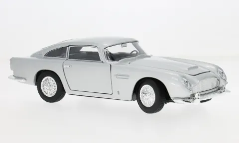 Aston Martin DB5, silber, 1964, 1:24, Welly