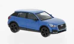Audi Q2, blau, 2016, 1:87, Herpa