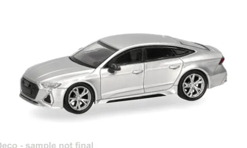Audi RS7, silber, 1:87, Micro City 87