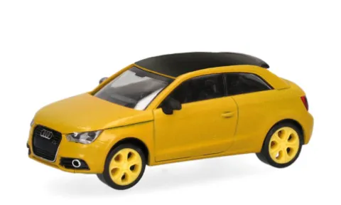 Audi S1, gelb, 1:87, Herpa
