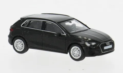 Audi A3 (8Y), schwarz, 2022, 1:87, PCX87