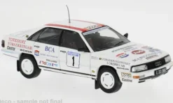 Audi 200 (C3) Quattro, Rally Schweden, 1989, #1, S.Blomqvist/B.Melander, 1:43, IXO