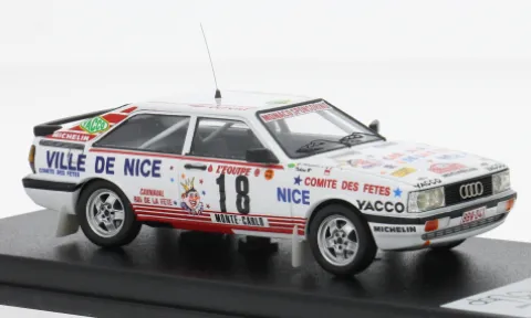 Audi quattro, Rally Monte Carlo, 1987, #18, A.Tchine/G.Thimonier, 1:43, Trofeu