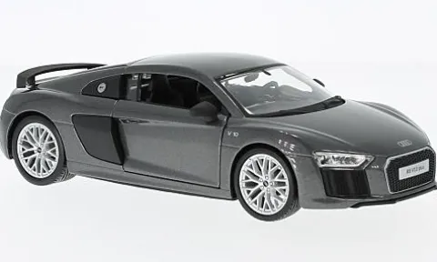Audi R8 V10 Plus, grau, 1:24, Maisto