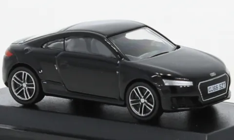 Audi TT Coupe, schwarz, 1:76, Oxford