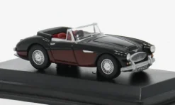 Austin Healey 3000, schwarz/rot, 1:76, Oxford