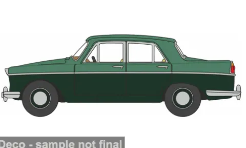 Austin Westminster A110, dunkelgrün/grün, 1:76, Oxford