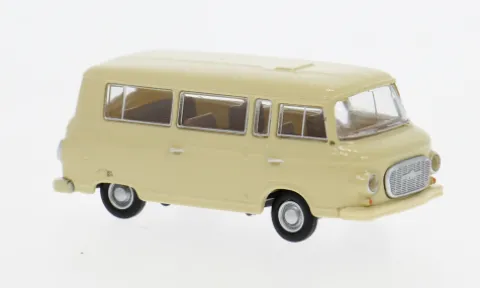 Barkas B 1000 Bus, beige, 1962, 1:87, Brekina