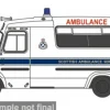 Bedford CF Hanlon, Ambulance Scottish Ambulance Service, 1:76, Oxford