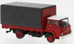 Bedford TK PP, rot/schwarz, 1960, 1:87, Brekina