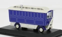 blau, Showmans Caravan, 1:76, Oxford