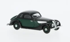 BMW 327 Coupe, schwarz/grün, 1938, 1:87, Busch