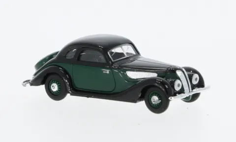 BMW 327 Coupe, schwarz/grün, 1938, 1:87, Busch