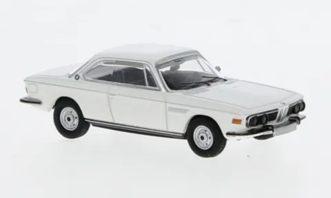 BMW 2800 CS (E9), weiss, 1968, 1:87, Minichamps