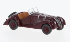 BMW 328, dunkelrot, 1:87, Wiking