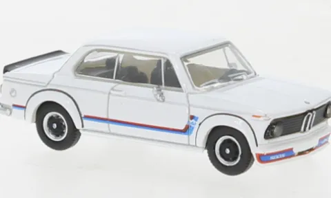 BMW 2002 turbo, weiss/Dekor, 1973, 1:87, PCX87