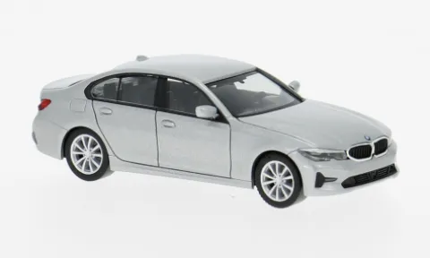 BMW 3er (G20) Limousine, silber, 1:87, Herpa