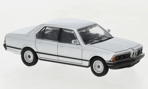 BMW 733i (E23), silber, 1977, 1:87, Minichamps