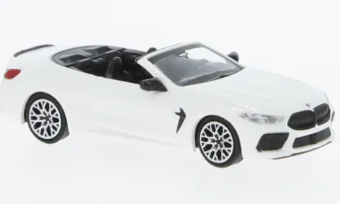 BMW M8 Competiton Cabriolet (G14), weiss, 2019, 1:87, Minichamps