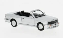 BMW M3 (E30) Cabriolet, silber, 1988, 1:87, Minichamps