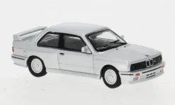 BMW M3 (E30), silber, 1986, 1:87, Minichamps