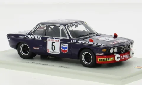 BMW 3.0 CSi, 24h Spa, 1975, #5, J.Sauvage/J-P.Rieu, 1:43, Spark