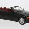 BMW 3er (E36) Cabriolet, schwarz, 1996, 1:18, MCG