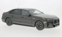 BMW i7 M70 (G70), dunkelgrau, 2024, 1:18, Minichamps