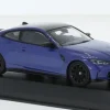 BMW M4, blau, 2020, 1:43, Minichamps