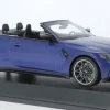 BMW M4 Cabriolet, blau, 2020, 1:18, Minichamps