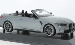 BMW M4 Cabriolet, grau, 2020, 1:18, Minichamps