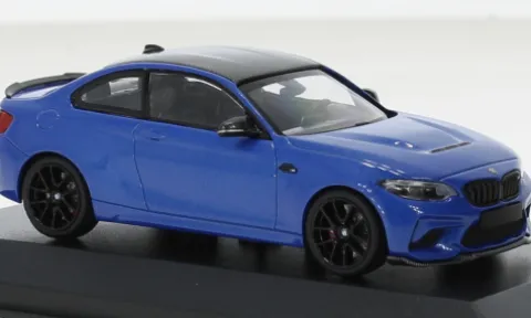 BMW M2 CS, blau, 2020, 1:43, Minichamps