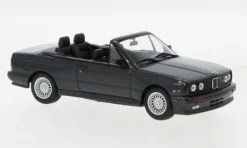 BMW M3 (E30) Cabriolet, schwarz, 1988, 1:43, Maxichamps