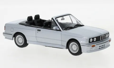 BMW M3 (E30) Cabriolet, silber, 1988, 1:43, Maxichamps